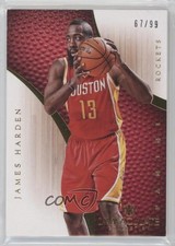 2012-13 Panini Immaculate 67/99 James Harden #34 2r7