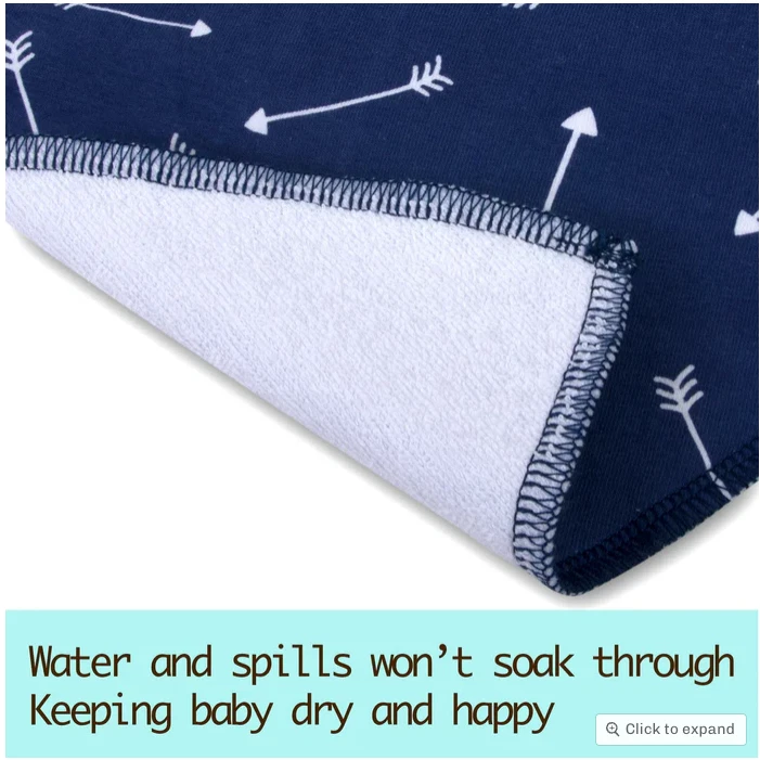 Paquete de 10 baberos bandana bebé nuevos Foto 2 de 4