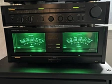 Onkyo Integra M-504 Stereo Power Amplifier ~ 165WPC @ 8Ω  with P-304 Pre-Amp ~
