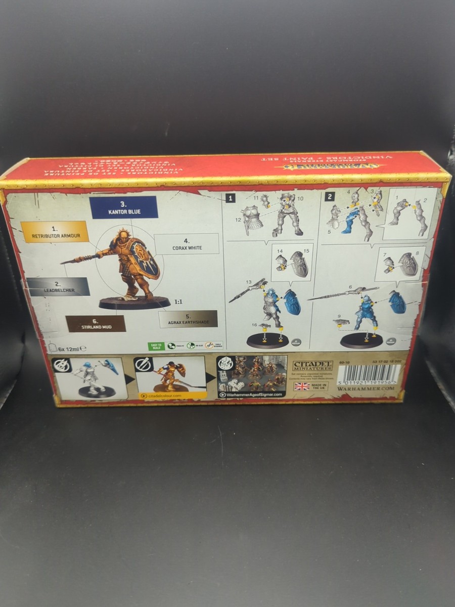 Games Workshop Warhammer Age Of Sigmar Vindicators + Paint Set | eBay
