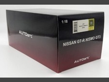 Unopened AUTOart Nissan GT R NISMO GT3 1 18 81576 NISSAN GTR WHITE White AUTOart