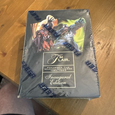 '94 Flair Marvel Universe Inaugural Edition SEALED Box 36 Packs Marvel Comics