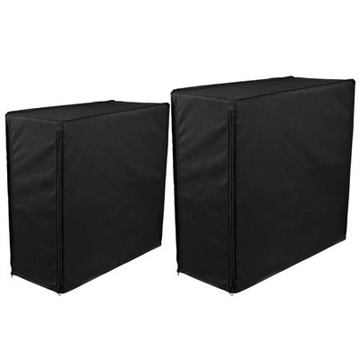 Protective Computer Host Cover Dustproof Water Resistant Oxford Cloth Black