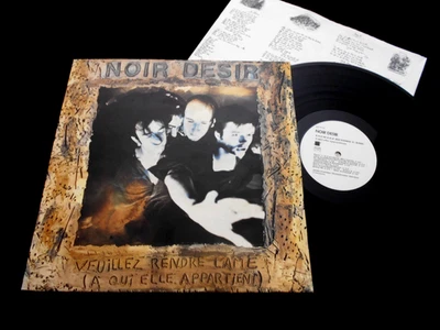 NOIR DESIR/VEUILLEZ RENDRE L'AME/FRENCH ROCK/BARCLAY/ FRENCH PRESS LP 1989 - Photo 1/2