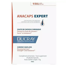 Ducray Anacaps Expert Chronic Hair Loss, 30 Capsules