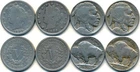FOUR DECADES OF NICKELS - LIBERTY & BUFFALO #N3   --  1899  - 1906 - 1929 & 1930