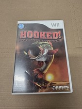 Hooked Real Motion Fishing (Nintendo Wii, 2007) - Complete With Manual