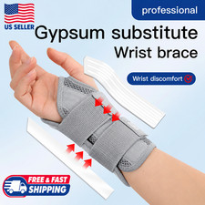 NEW Wrist Brace for Carpal Tunnel - Adjustable Night Support Brace with Splints