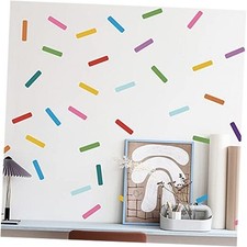 147 Colorful Wall Decals Mini Peel and Stick Wall Stickers Sprinkle Confetti