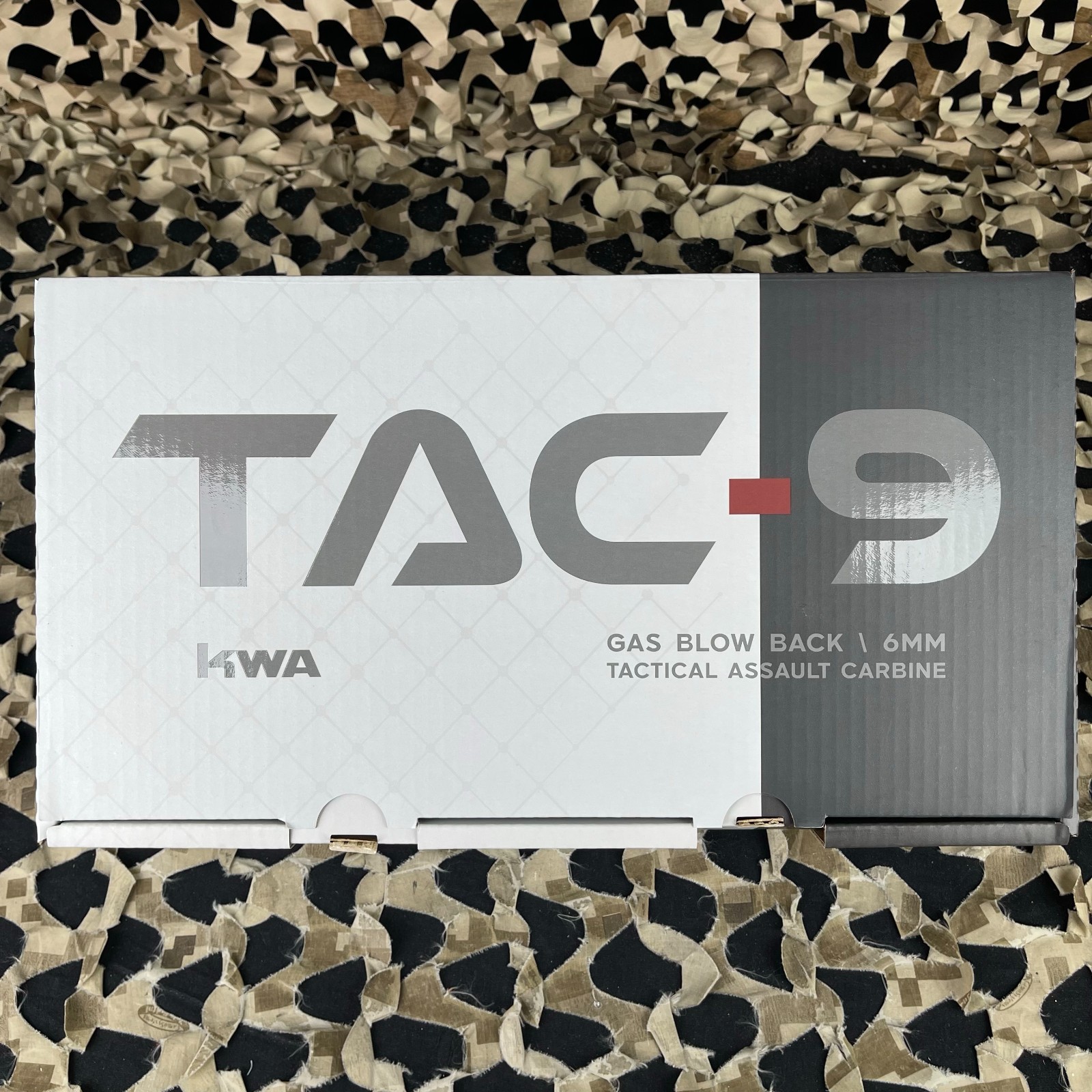 NEW KWA TAC-9 Gas Blowback Airsoft SMG - Black (102-00920)