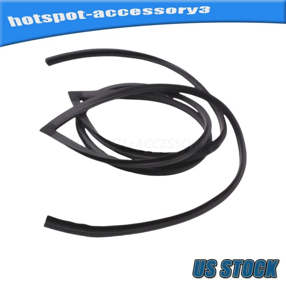 Sello de moldura de parabrisas superior trasero para BMW E39 1997-2003 51318159785 EE. UU. Foto 3 de 4