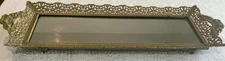 VINTAGE VANITY/DRESSER MIRROR TRAY FOR JEWELRY/MAKEUP/PERFUME.