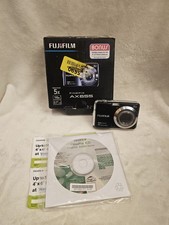Fujifilm FinePix AX655 Digital Camera 16MP 5X Zoom HD Movie Compact Black Read