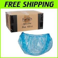 Professional Pedicure Tub Liners, 400-Pack