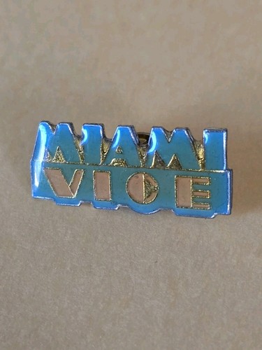 "Miami Vice" Domed Enamel Pin
