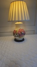 Moorcroft Pink Magnolia Table Lamp Base 26.5cm Height