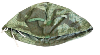 Zib Militaria WK II Splittertarn-Helmüberzug Repro für Stahlhelme M35 M40 M42