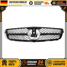 Frontgrill Design für Mercedes C-Klasse W204 Schwarz Hochglanz Neu 3784691 Frontgrill Design für Mercedes C-Klasse W204 Schwarz Hochglanz Neu 3784691