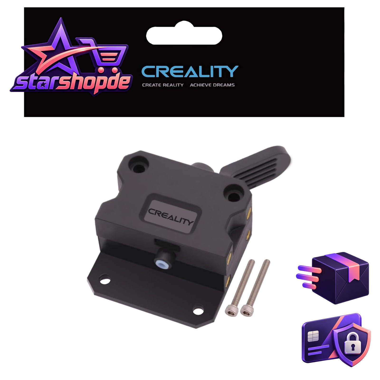 Creality Extruder Kit for Ender 3 V3 SE, Ender 3 V3 KE, 3D Printer Direct Drive