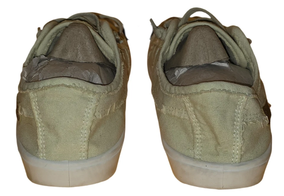 Calcetín superespuma de lona lavada beige arena Blowfish Vesper para mujer talla 6 Foto 2 de 4