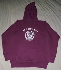VTG 70s HARVARD UNIVERSITY CHAMPION HOODIE SWEATSHIRT XL PULLOVER LOGO 80s RED