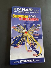 Ryanair Flugplan Sommer 2000
