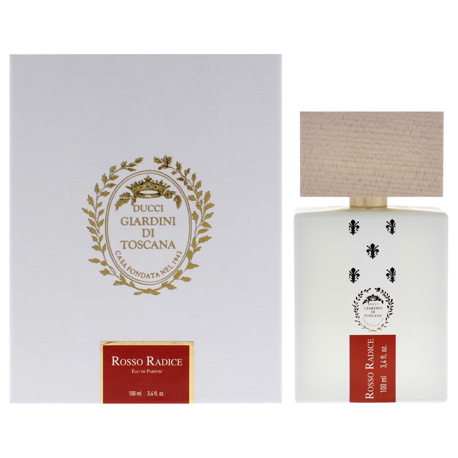 2 Pack Rosso Radice by Giardini Di Toscana for Unisex - 3.4 oz EDP Spray