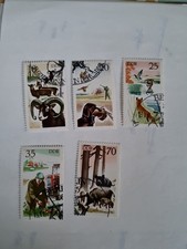 Briefmarken Jagdwesen DDR Gestempelt