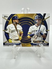 2025 Topps Series 2 - Dynamic Duos Jackson Chourio Christian Yelich #DD-18