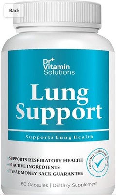 Lung Revive: Advanced Respiratory Support with Butterbur, Quercetin