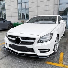 Spoilerlippe ABSfür Mercedes Benz CLS C218/X218 AMG-Line 11-13 Glänzend Schwarz