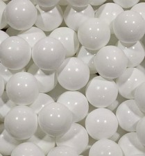 Pack of 400 Snow-White Colored Jumbo 3" Size Commercial Grade Balls