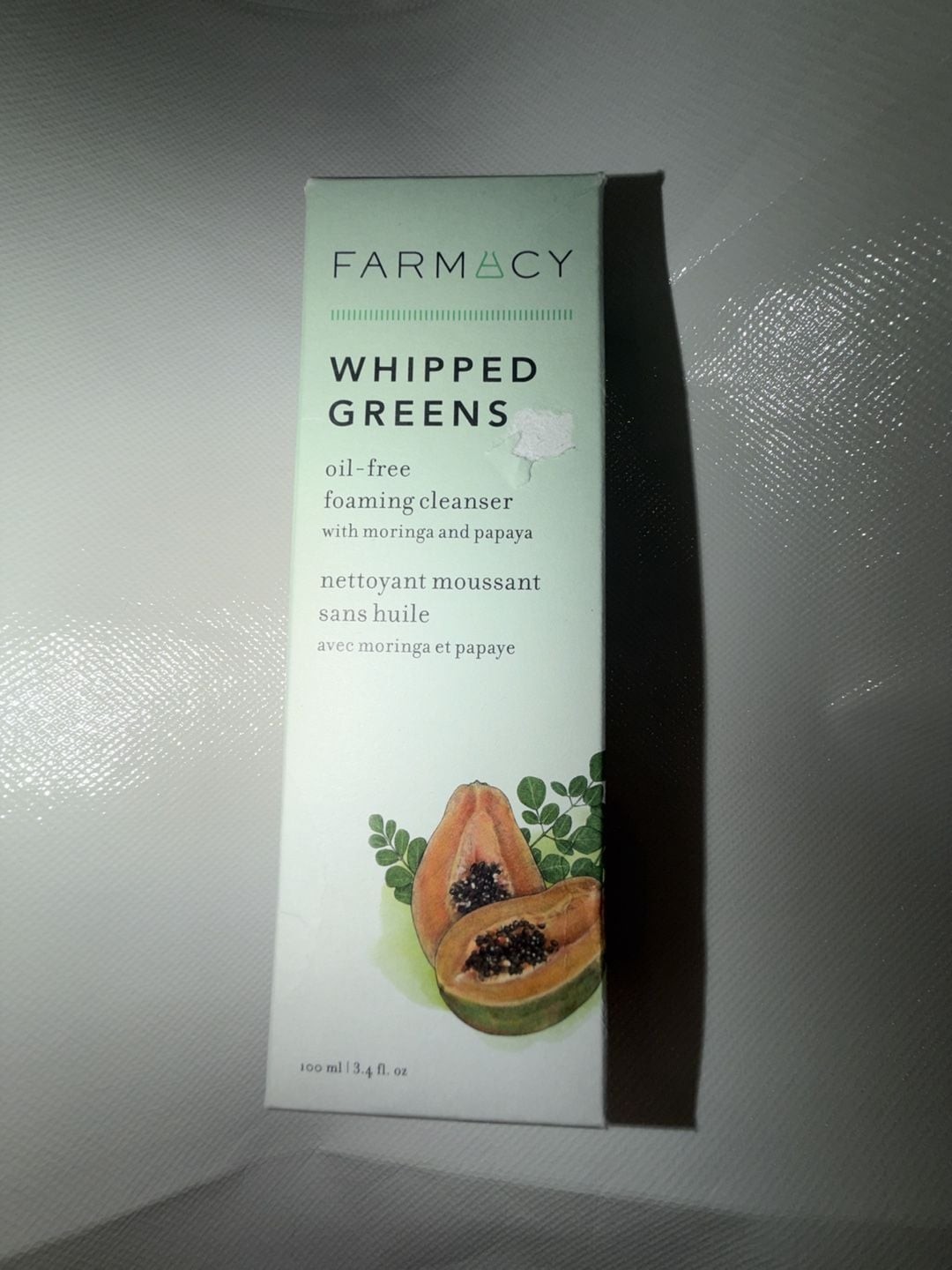 Farmacy Whipped Greens Oil-Free Foaming Cleanser 100ml