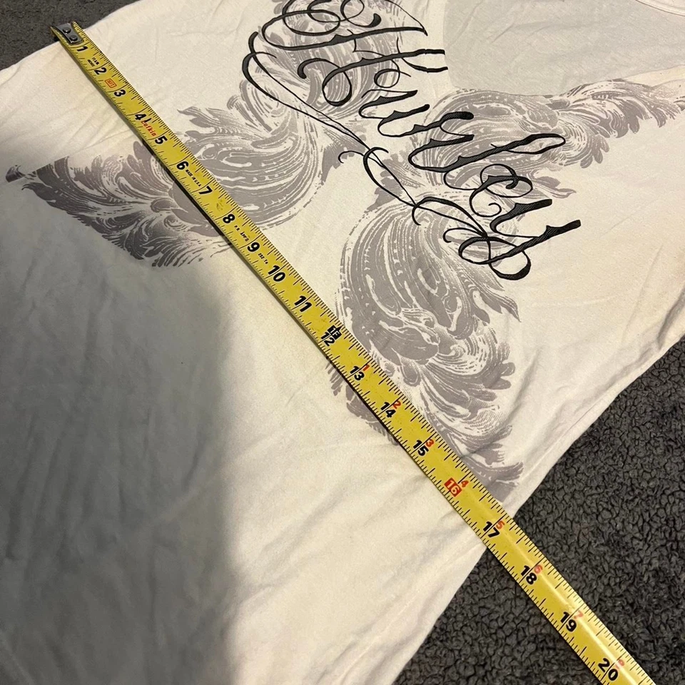 Y2k Women's Hurley Butterfly Grunge Shirt Size Large - Image 3 of 4