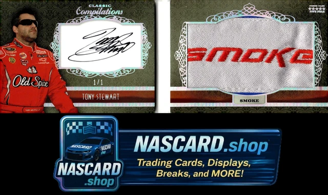 2010 Press Pass Five Star Tony Stewart Smoke Patch Booklet #1/1