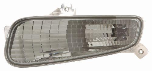 ABAKUS Turn Signal Lamp 661-1521R-UE Front Right for Fiat (Smoke Gray), ECE