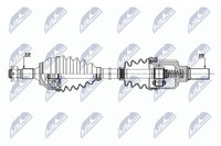 Nty Antriebswelle Gelenkwelle Vorne Links NPW-CT-077