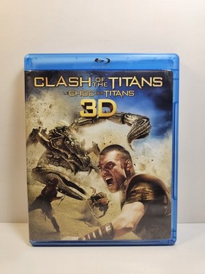 Clash of the Titans (Blu-ray 3D/Blu-ray, 2010, Canadian. 