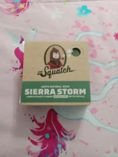 Dr Squatch Sierra Storm Natural Soap Bar New 
