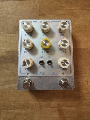 Pladask Elektrisk Feber Effektpedal Tremolo Flanger Phaser Ring Modulator Ver...