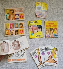 Lot of 10 Vintage 1960s Barbie Mini Fashion Catalogs Booklets Skipper Midge