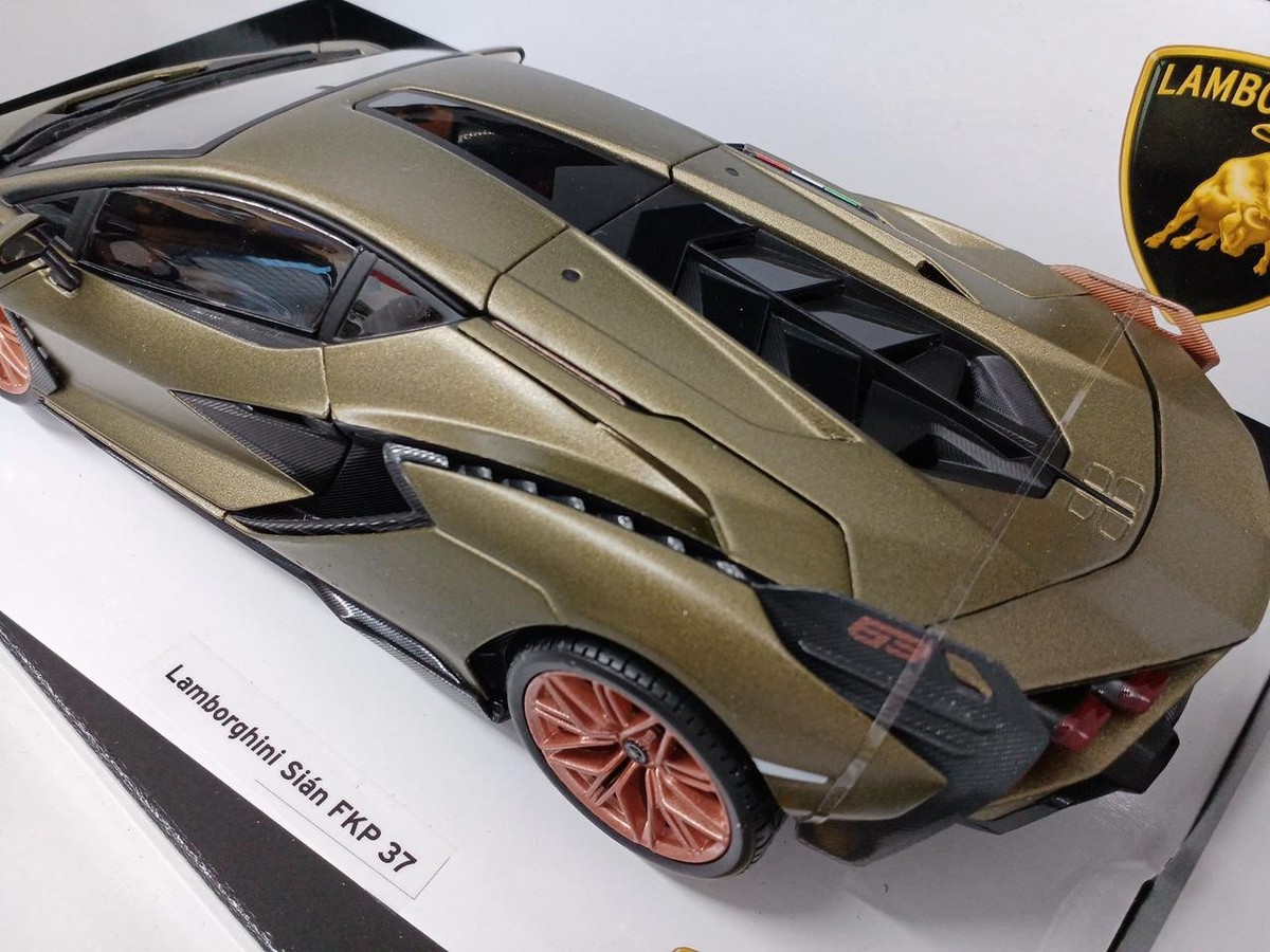 BBURAGO 1/18 Lamborghini Sian FKP 37 (Gold) | eBay
