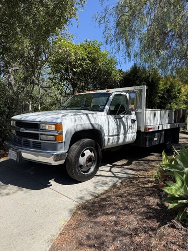 RARE 2002 Chevrolet C3500HD GMT455 One Owner Commercial Chassis Utility Truck