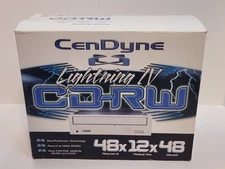 Cendyne Lightning IV CD-RW Drive 48x12x48 IDE w/ Nero & Cables 2002 Read Discri.