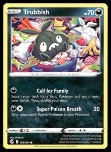 Trubbish 168/264 Fusion Strike Common