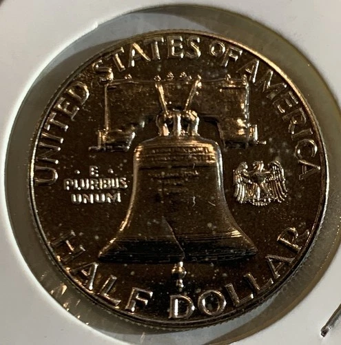 ⚡️⚡️1962 PROOF Franklin Half Dollar - BU Condition ⭐SILVER COIN