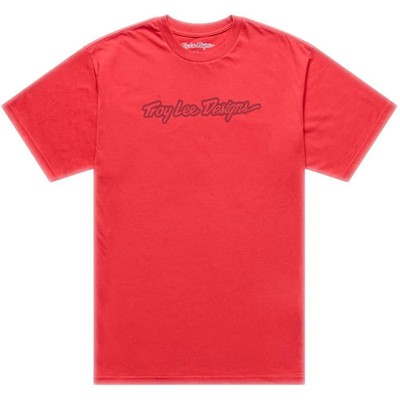 Troy Lee Designs Kids T-Shirt Signature Scarlet