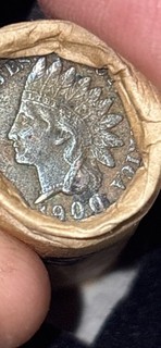 1900 INDIAN HEAD/1944 S WHEAT CENT INDIAN HEAD MIX🔥.25 Roll🔥KEY DATES 🔥RARE