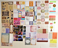 Stickers TRAVEL Journal, Scrapbook, Letters, Keepsakes More than 250 Stickers