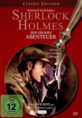 Sherlock Holmes - Sein grosses Abenteuer  4 DVD's/NEU/OVP